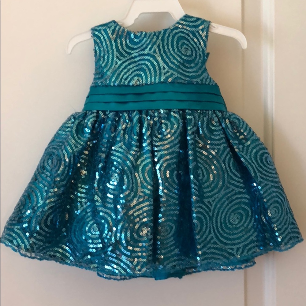 Turquoise dress